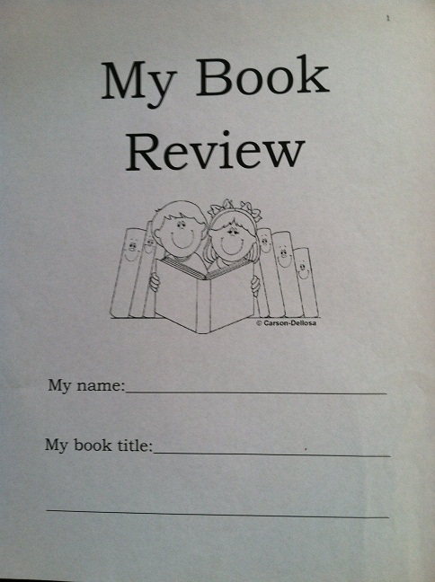 Book report title page